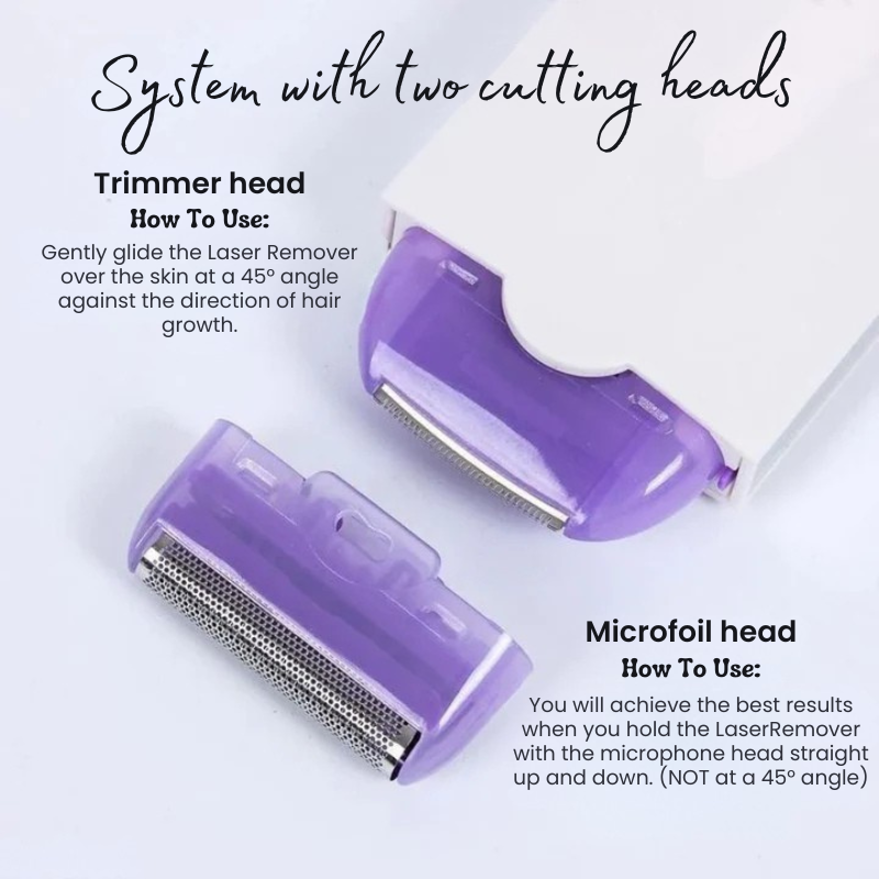 (1+1 Free) LaserRemover - Painless Hair Removal