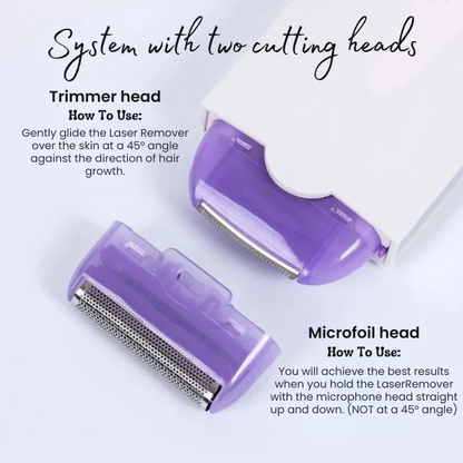 (1+1 Free) LaserRemover - Painless Hair Removal